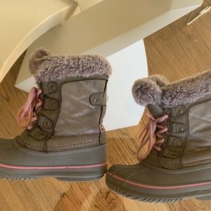 London Fog Snow Boots - Girls size 12T